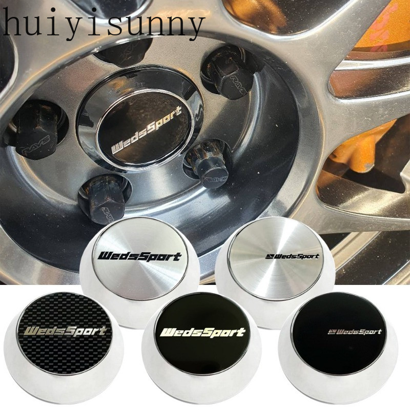 Hys 1 PC 60/64/65/68/69 มม.Weds Sport Wheel Center Cap Weds Sport Rim Hub Caps Cover ขอบรถ
