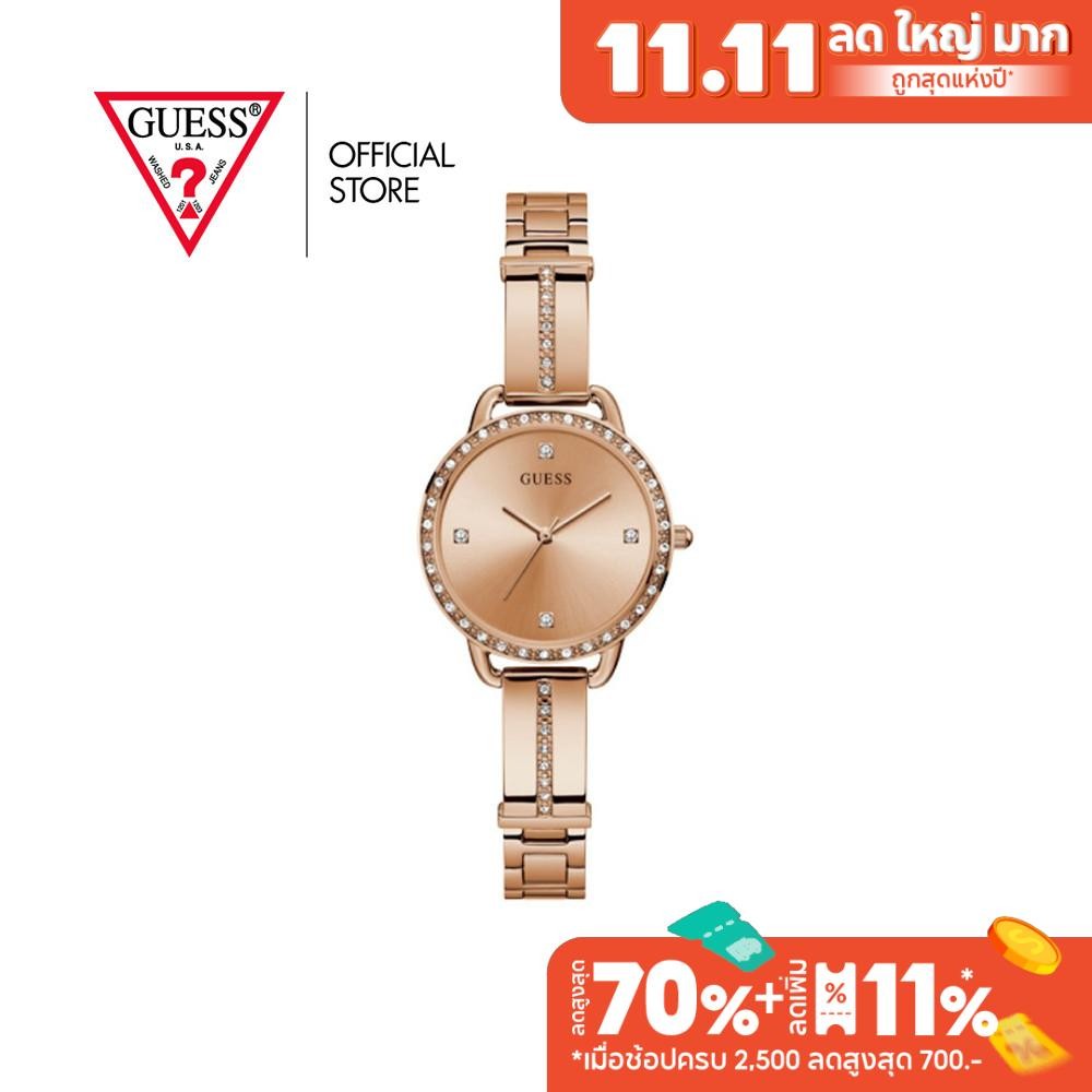 GUESS นาฬิกาข้อมือผู้หญิง รุ่น GW0022L3 สีโรสโกลด์