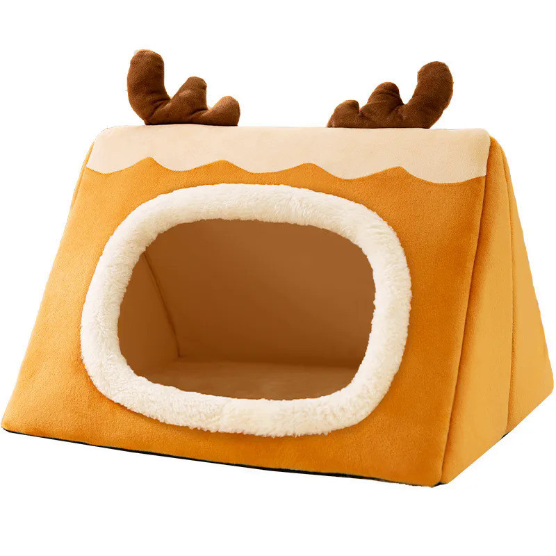 Dog Pet House Dog Bed For Dogs Cats Small Animals Sleeping Bed Indoor Soft Cozy Dog Cave Bed Foldabl