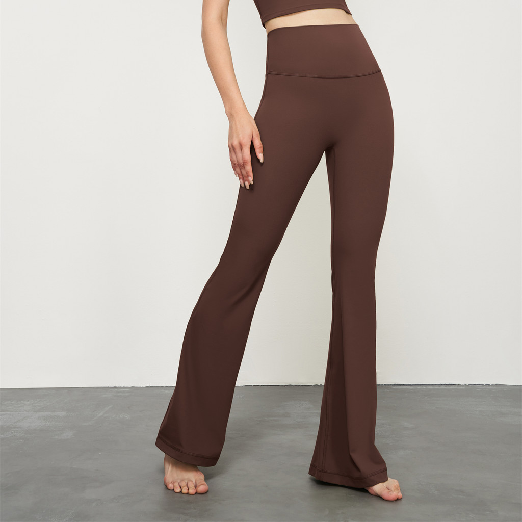 【Sportsangel】กางเกงกีฬา ขาบาน เอวสูง ไม่มีตะเข็บ กระชับสัดส่วน โยคะ พิลาทิส - รูปที่ 3