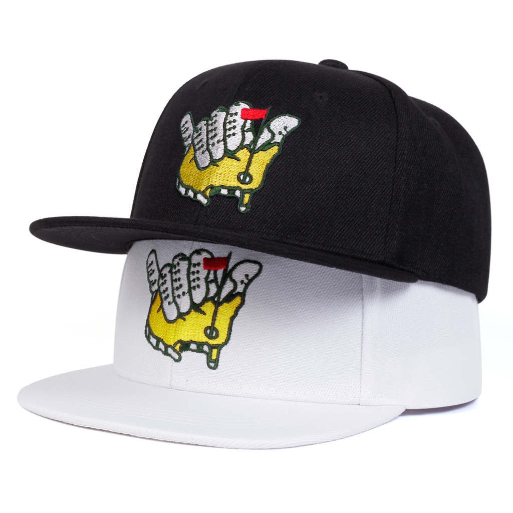 Yหมวกฮิปฮอปปักลายธงชาติ666ใส่ได้ทั้งชายและหญิงหมวกเบสบอลแบบลำลองปรับได้สำหรับฤดูใบไม้ผลิฤดูใบไม้ร่วง