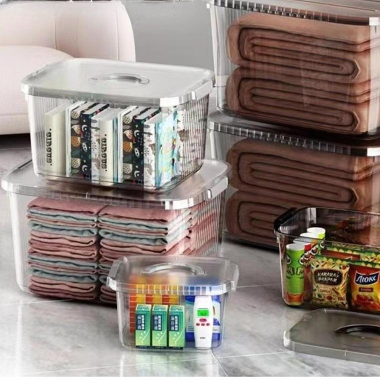 กล่องเก็บของโปร่งใสขนาดใหญ่