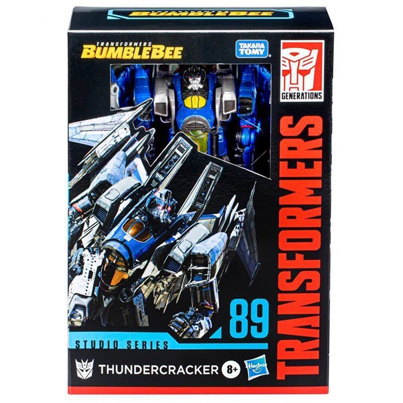 Hasbro Transformers Studio Series SS89 Thundercracker Voyager Class Anime Action Collectible Car Rob