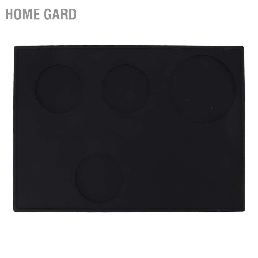 Home Gard กาแฟ Tamping MAT ซิลิโคน Anti SLIP หลายช่องกาแฟ Tamper Pad สำหรับ KITCHEN Bar Coffee Shop