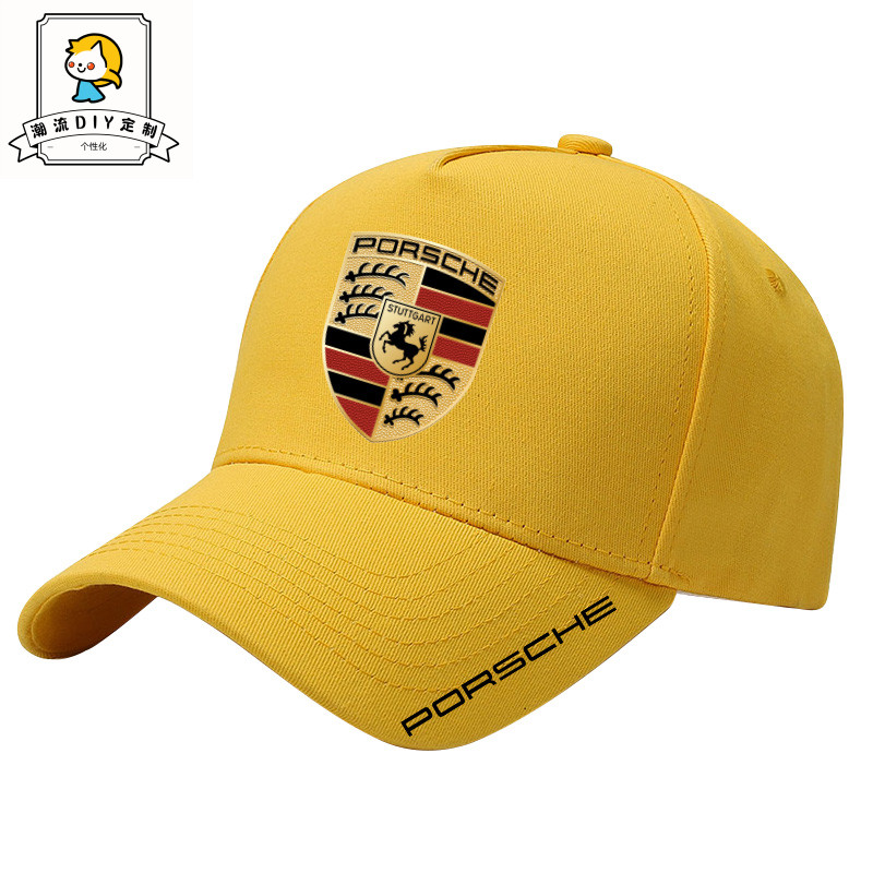 Porsche Hat macan Cayenne 718 911 Car Outdoor Driving Sun Hat Baseball Cap