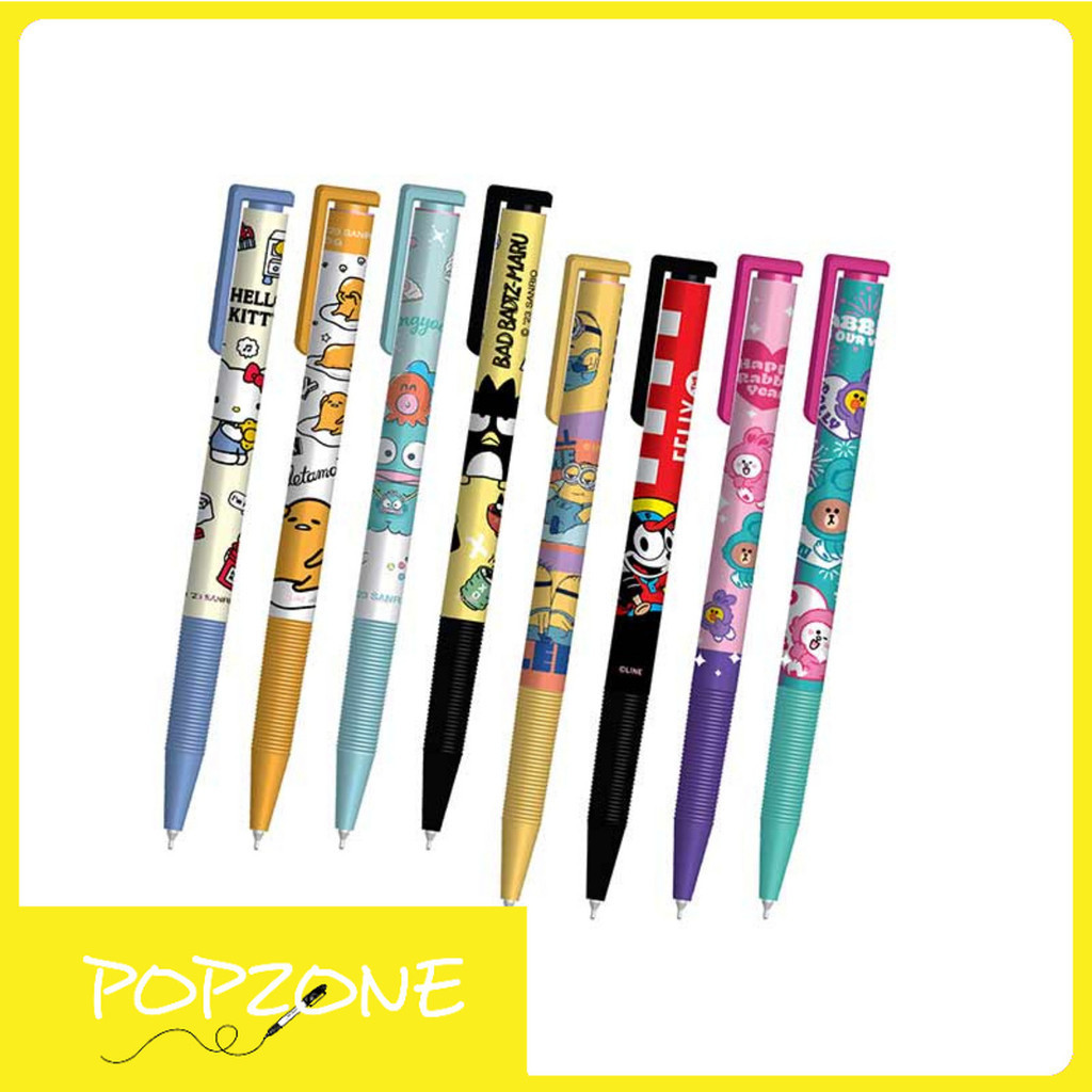 CODE:D ปากกา Oil Gel Pen หัวปากกาขนาด 0.7 มม ลายลิขสิทธิ์แท้จาก Sanrio