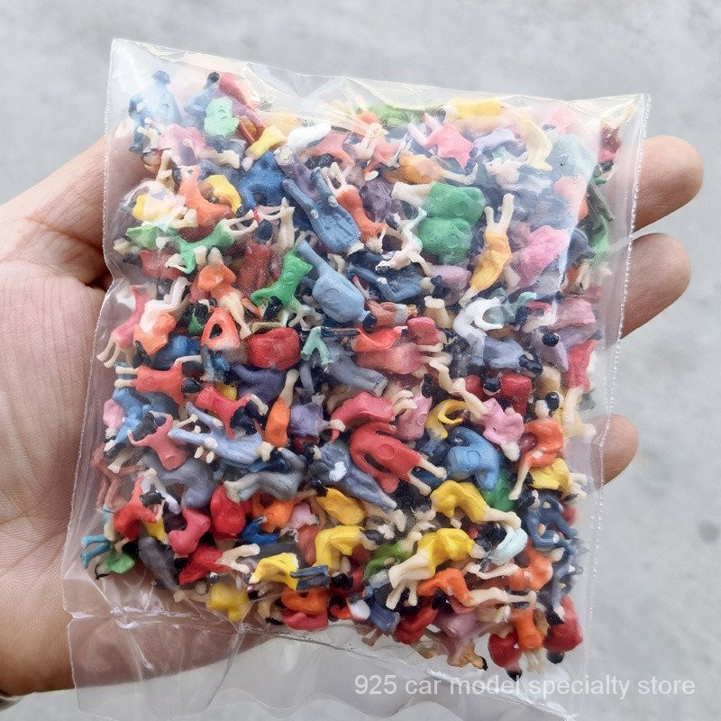 ขนาดสูง1.5ซม. 1/87ตุ๊กตาขนาดจิ๋วต้องใช้กาวคงที่รุ่นเศรษฐกิจ9vay