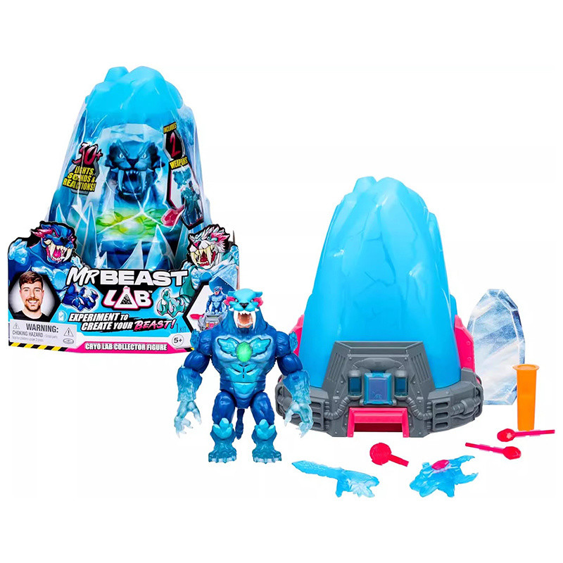 [Model] [Model] [Model] Mrbeast Mr. Beast Lab Glacier Set Monster Lab Cool Muscle Group Blind Box ขอ
