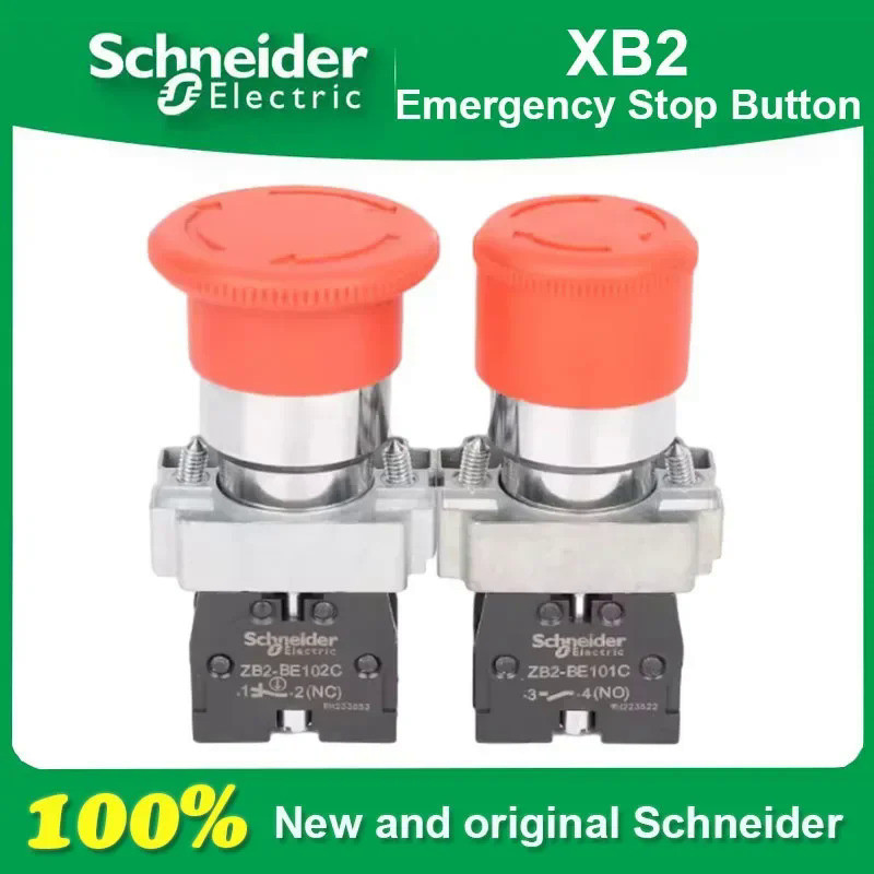 Original Schneider XB2BS542C XB2BS442C XB2BS541C XB2BS642C XB2BS642C XB2BS641C ZB2BZ1605C ZB2BY9330C