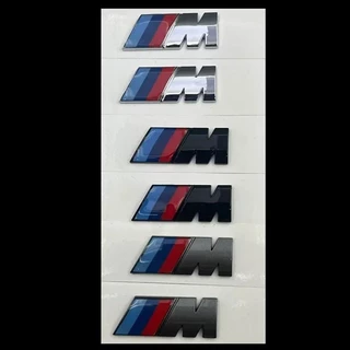 M โลโก้ Fender Emblem Badge ด้านหลังสําหรับ BMW E36 E39 E46 E60 E90 E90 F01 F10 F30 G01 G20 G21 G30 G11 F15 X5 X3 M กีฬา