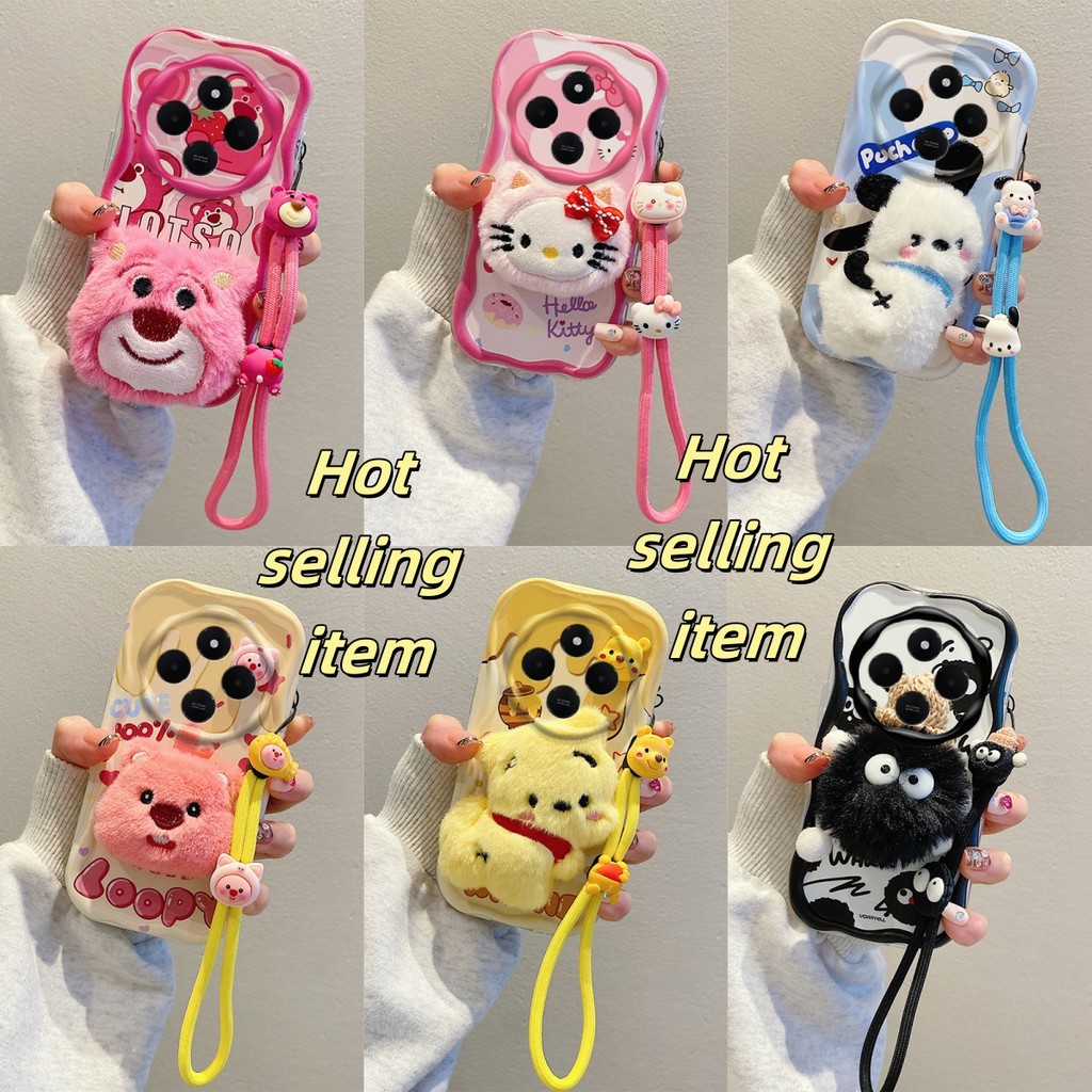เคส Redmi 14C 4G การ์ตูนตุ๊กตาการ์ตูนของเล่นการ์ตูน TPU ซิลิโคนอ่อนนุ่มเคส PQGGZ