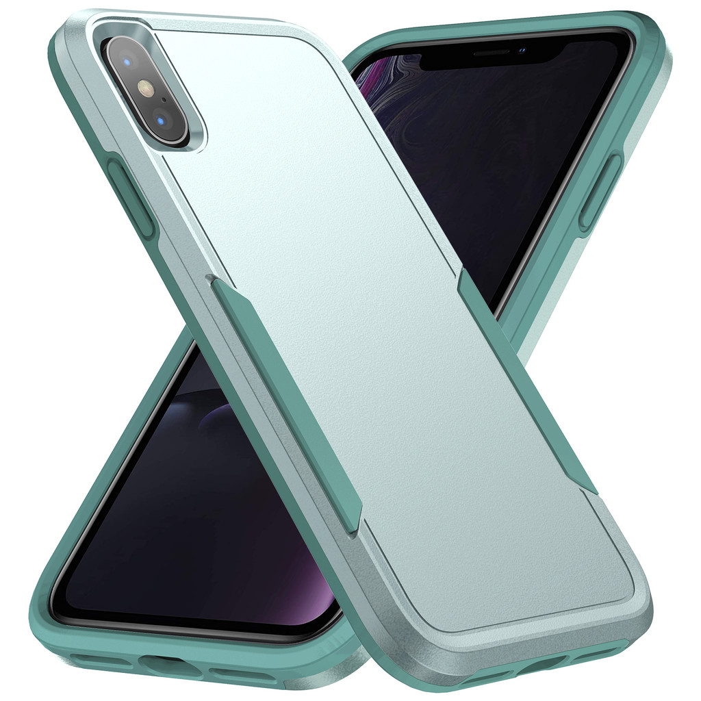 สําหรับ Apple IPhone X, XS, XR, XS Max, เคสโทรศัพท์สีคู่ Pioneer ใหม่พร้อมฝาครอบป้องกันสองชั้นคุณภาพสูงและฝาครอบป้องกันการตก