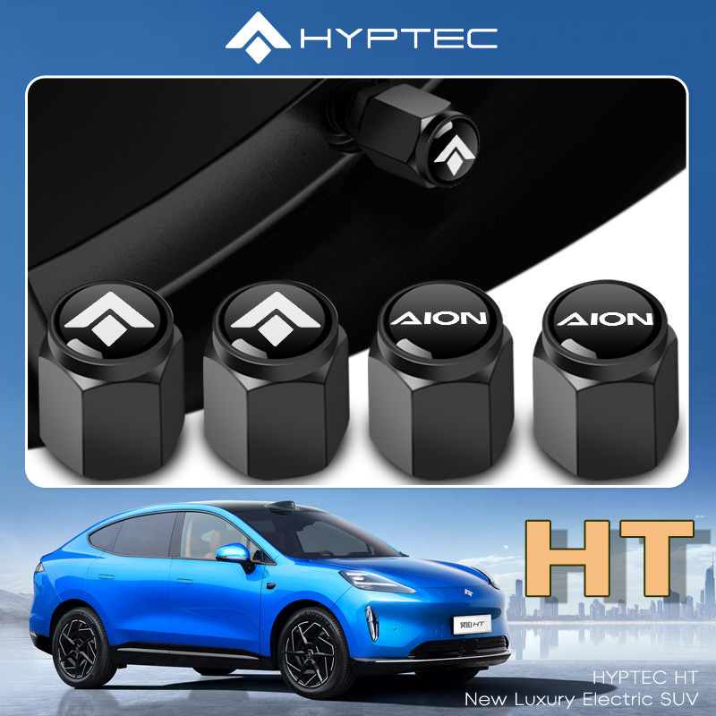 Hyper HYPTEC HT EV/AION วาล์วหมวกยางรถ Anti-theft วาล์วฝาครอบ Guangauto Eian ดัดแปลงอุปกรณ์ตกแต่ง