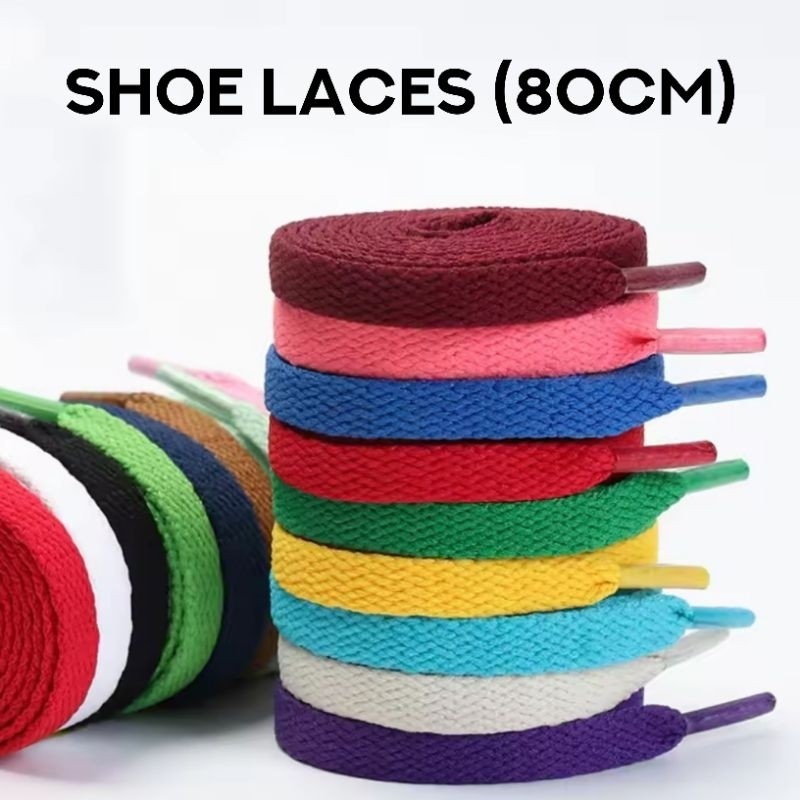 KATUN Flat Kids Shoelaces / Cool Kids Shoelaces / Extra Laces Sneakers / Premium Shoelaces / Short C