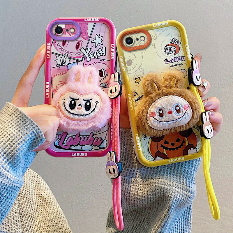 เคส iPhone 6 6S 7 8 PLUS LABUBUเคสโทรศัพท์ตุ๊กตาน่ารัก