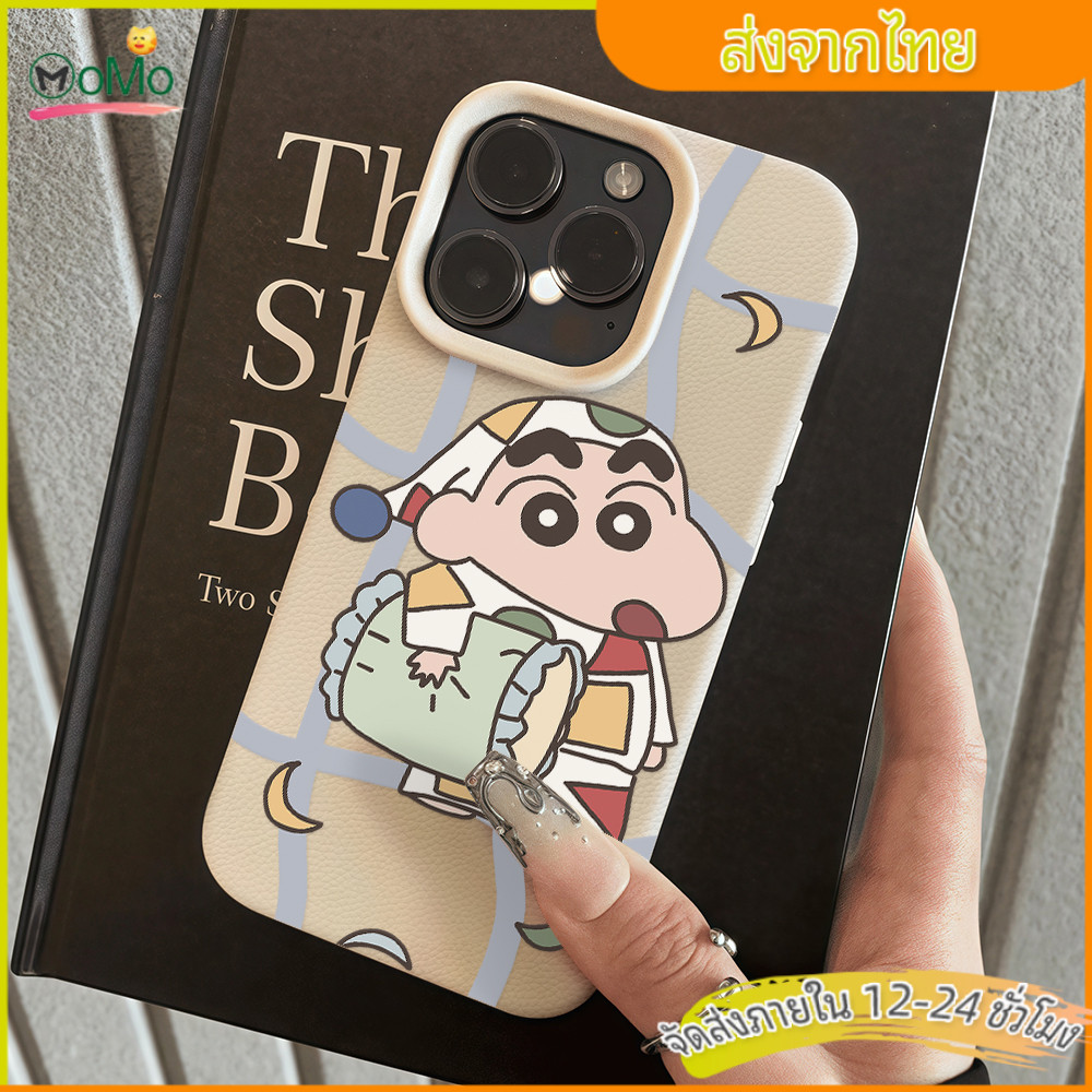 เคสไอโฟนชินจัง For iPhone 13 11 เคสนิ่มสีลูกกวาด ชินชิน น่ารักเรียบง่าย For iPhone 15 14 12 16 Pro max XS XR 7 8 Plus