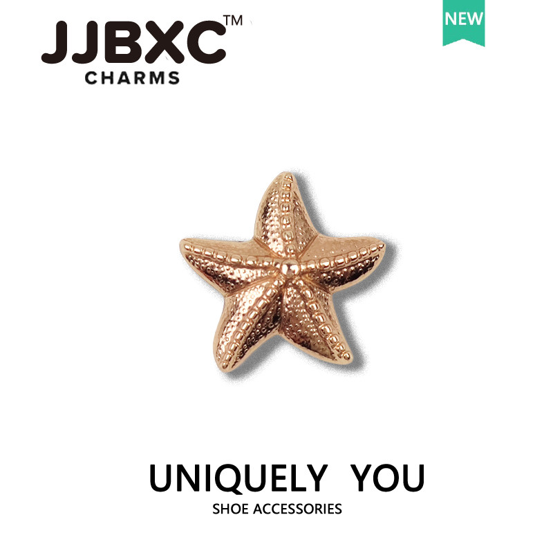 JJBXC cross จิบบิท โลหะเพชรผีเสื้อ หัวเข็มขัดแฟชั่น จิ๊บบิท ตัวติดรองเท้า cross - รูปที่ 5