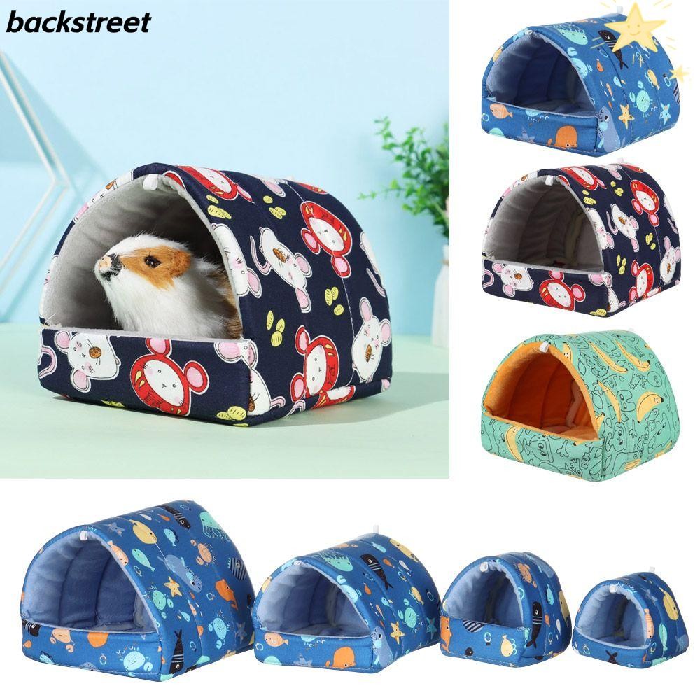 Backstage Hamster House Soft Mini Cage Winter Rabbit Squirrel Guinea Pig Nest