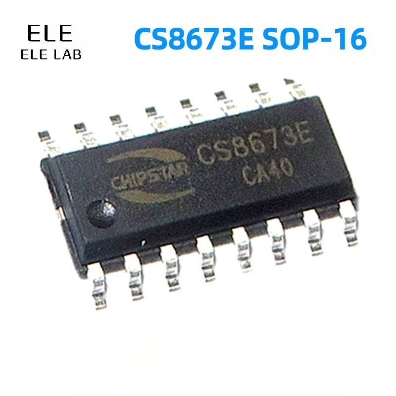 ‌5/2/1 ชิ้น Original CS8673E CS8673 SOP-16 Class D Audio Power Amplifier IC สําหรับลําโพงแบบพกพา ทีว