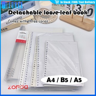 ของมาใหม่！1เล่ม กระดาษรีฟิว A4 A5 B5 ถนอมสายตา 60แผ่น มีเส้น…