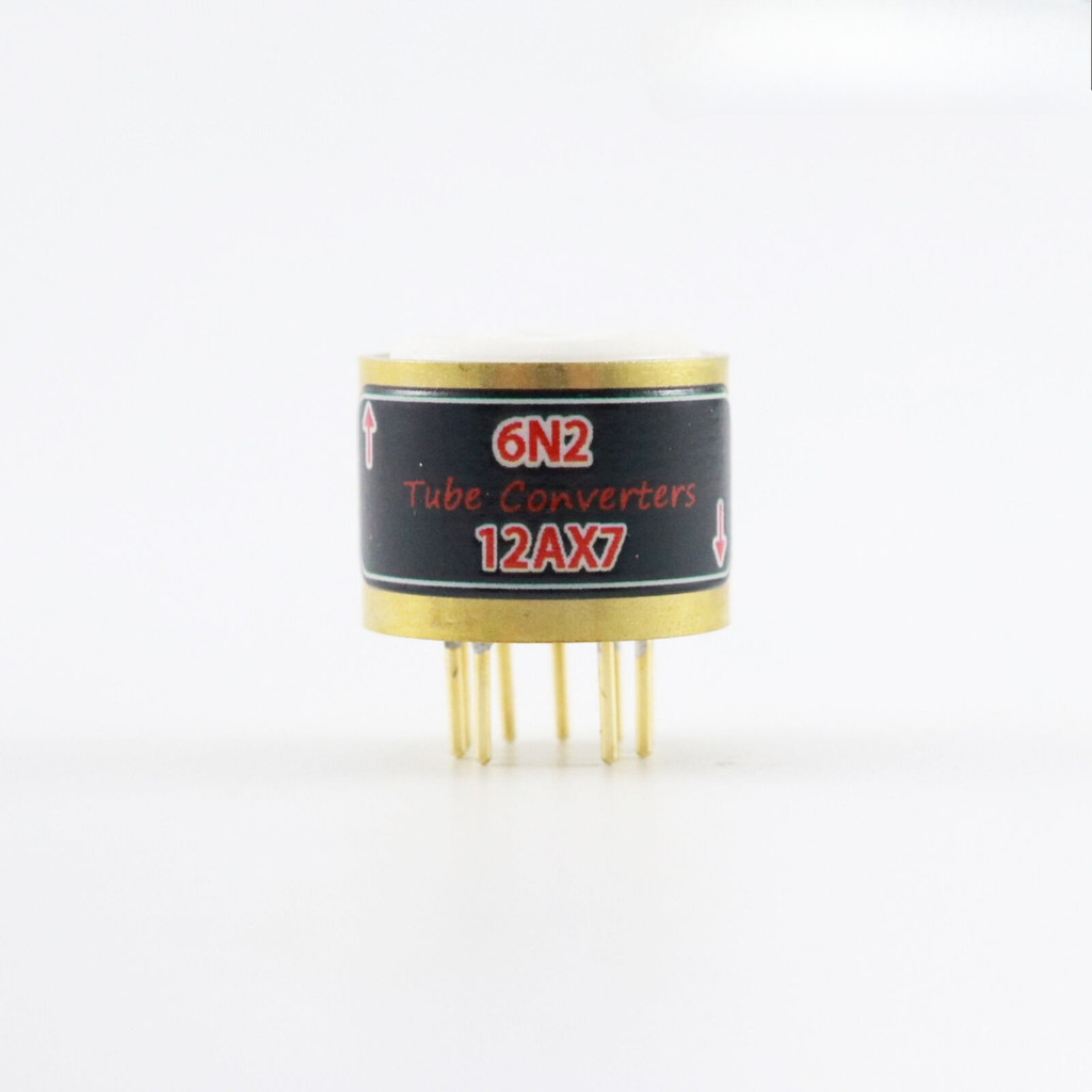 One Gold plated 6N2 (TO) 12AX7 ช่องเสียบแปลงหลอดสุญญากาศ