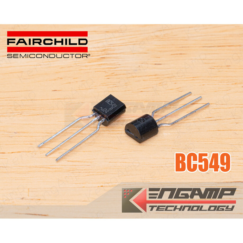 (10ตัว) [TR] BC549 Fairchild NPN TR 0.1A 30V