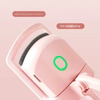 เครื่องขนตาไฟฟ้าอุ่นที่ขนตาขนตาเครื่องมือแต่งหน้า USB ชาร์จขนตาคลิปดัดขนตาแบบชาร์จไฟดัดผมร้อนเร็วและดัดผม D ด้วยอุณหภูมิ 2 ระดับ