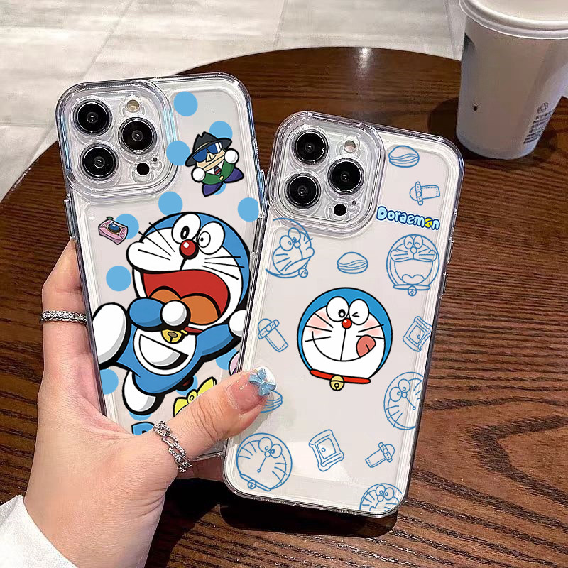 Happy Doraemon สําหรับ Huawei Nova 3i 7I 5T 7 6 SE 9 SE Honor X7B X8B X9B 90 Lite 5G Y9 Prime 2019 H