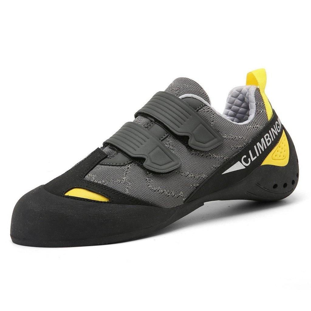 Climbing Shoes for Teenagers, Men and Women, Adults, Indoor Bouldering, Professional Entry-Level, Non-Slip, Beginner Training, Outdoor Climbing Shoes S68A