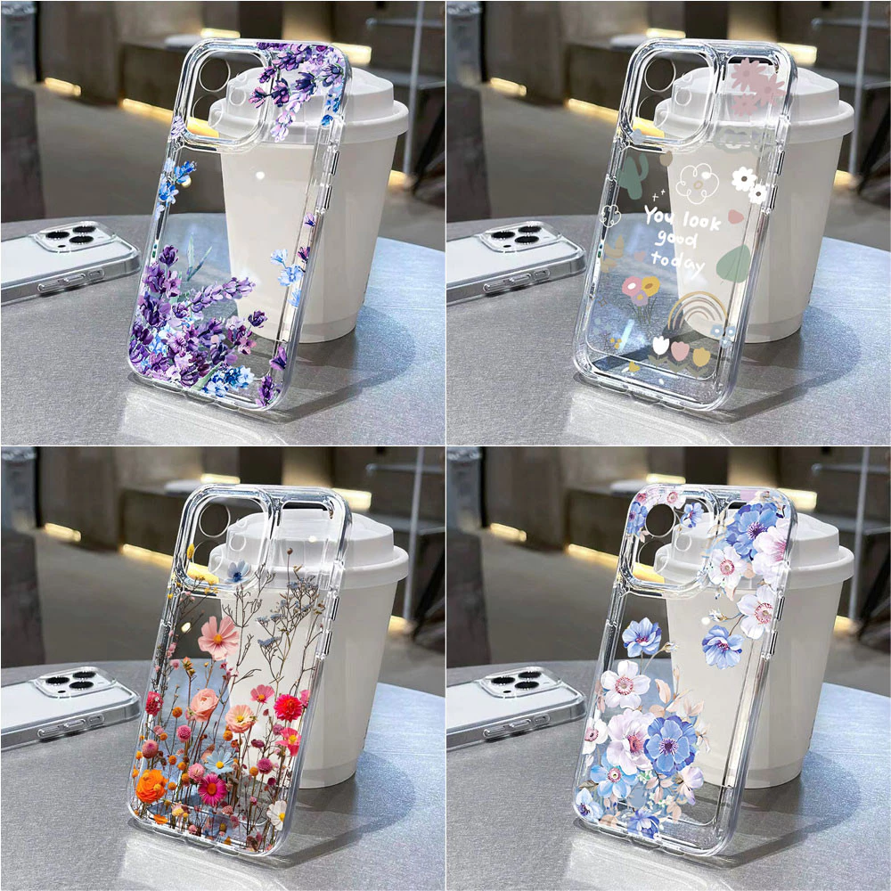 Soft TPU เคส For Samsung S26 Ultra A57 5G A37 A36 A55 A56 A17 A07 A16 A05s A06 S25 S24 A05 A15 A54 A34 A35 A53 A52