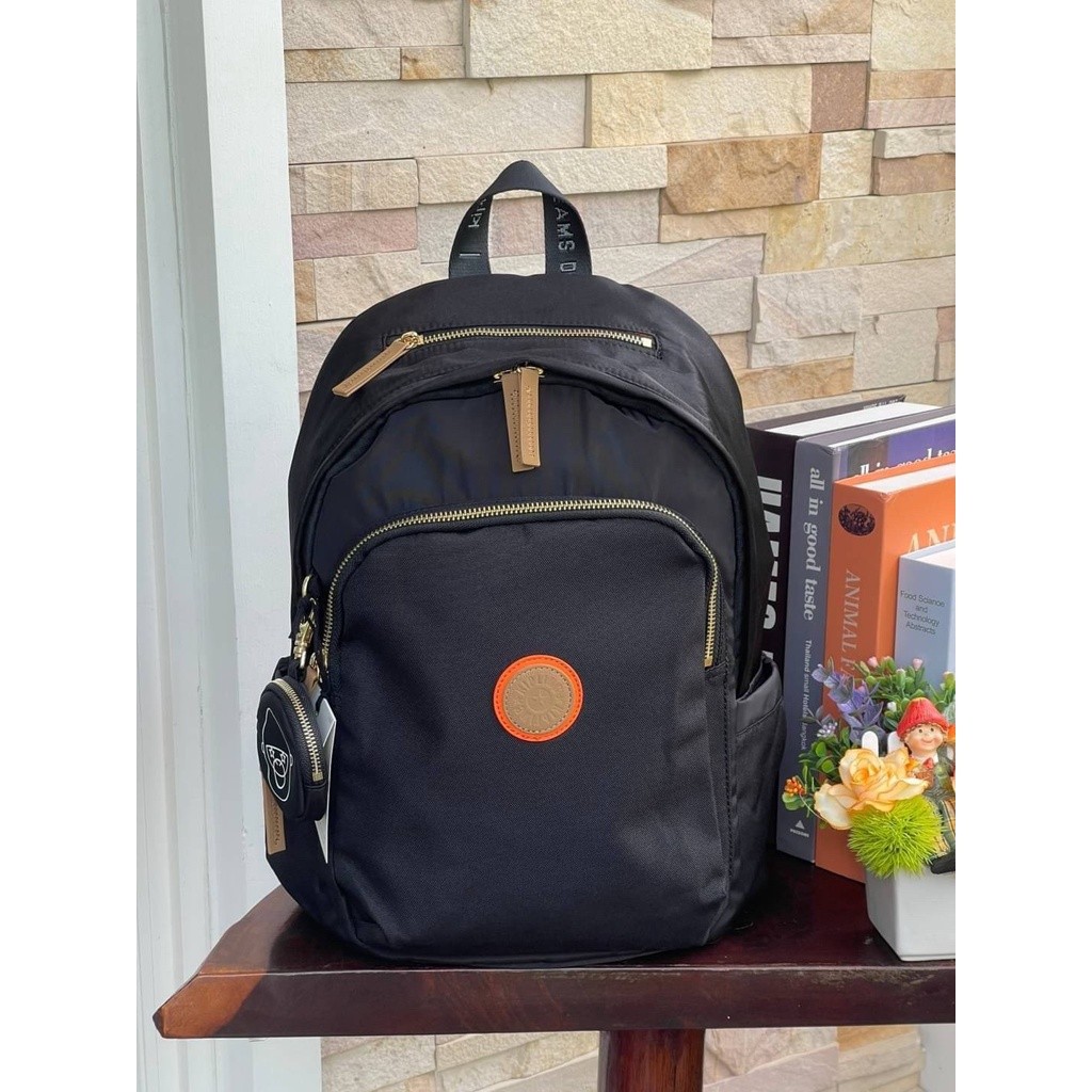 กระเป๋าสะพาย ใบใหญ่ KIPLING by BEAMS Design Delia Medium Backpack