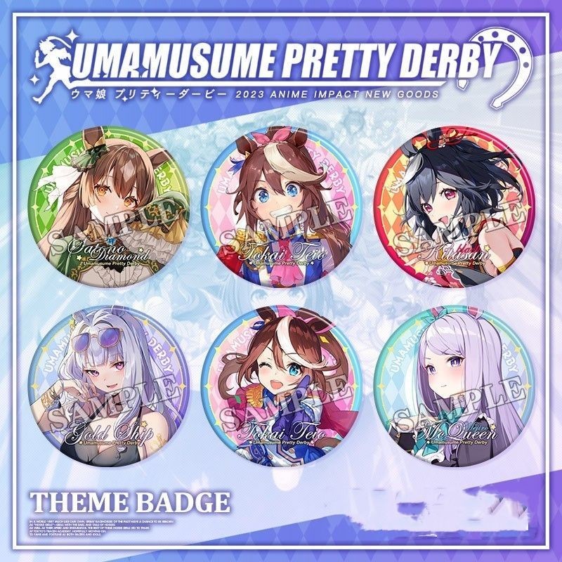 Horse Racing Girl เกมอะนิเมะ Merchandise พัดลม East China Sea Emperor พิเศษ Zhoumu White McQueen ข้า