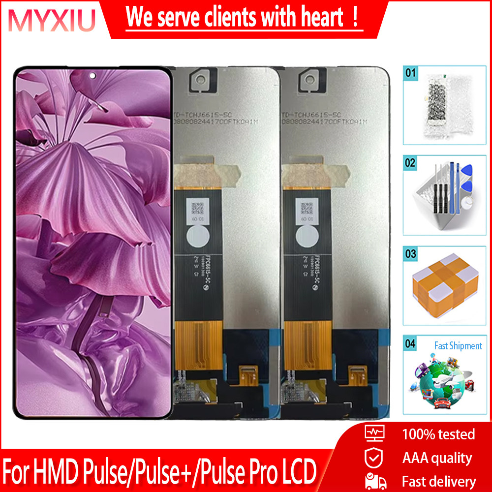 Original สําหรับ HMD Pulse Pulse + Pulse Pro จอแสดงผล LCD Touch Screen Digitizer Assembly สําหรับ HM