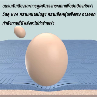 แผ่นยาง EVA แผ่นโฟม เสื่อโฟม แผ่นยางปูพื้น จิ๊กซอว์ปูพื้น โยคะ พื้นฟิตเนส โฟมรองคลาน แผ่นปูพื้น หนา2.5ซ กันกระแทก【1Mx1M】