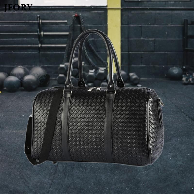 Jfory Duffle Bag Tote กระเป๋ายิมสายรัดปรับได้แบบถอดได้สําหรับการเดินทาง