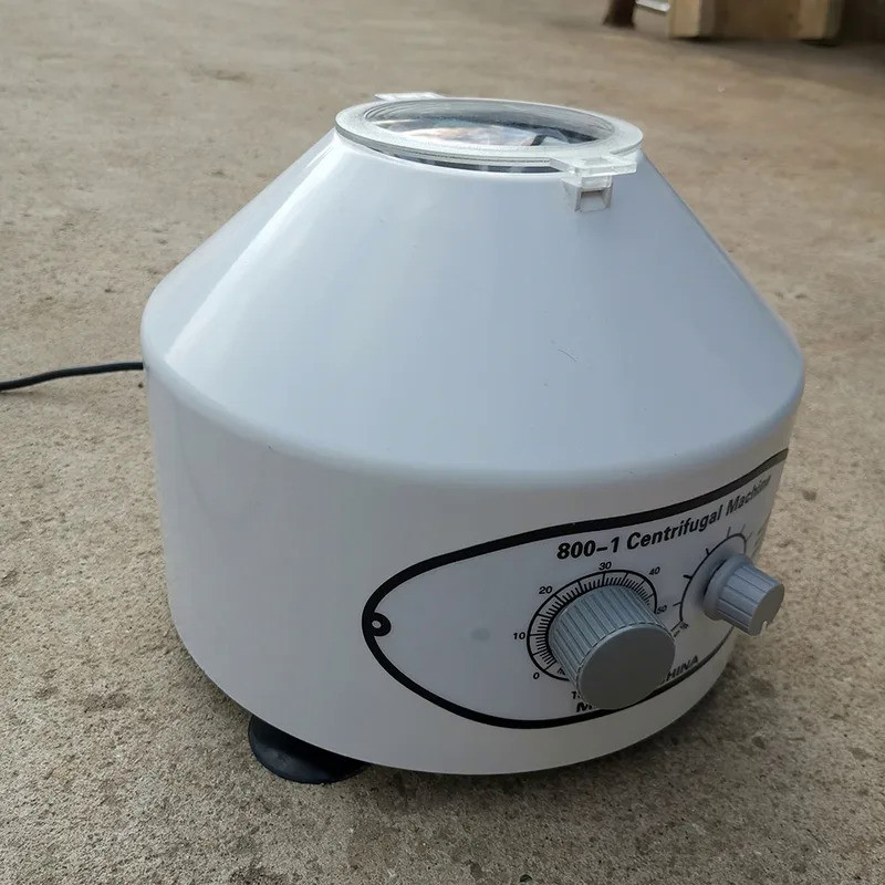 800-1 Electric Laboratory Centrifuge PRP PRF Plasma 4000rpm With 6pcs 20ml Centrifugal Tube Adaptor 