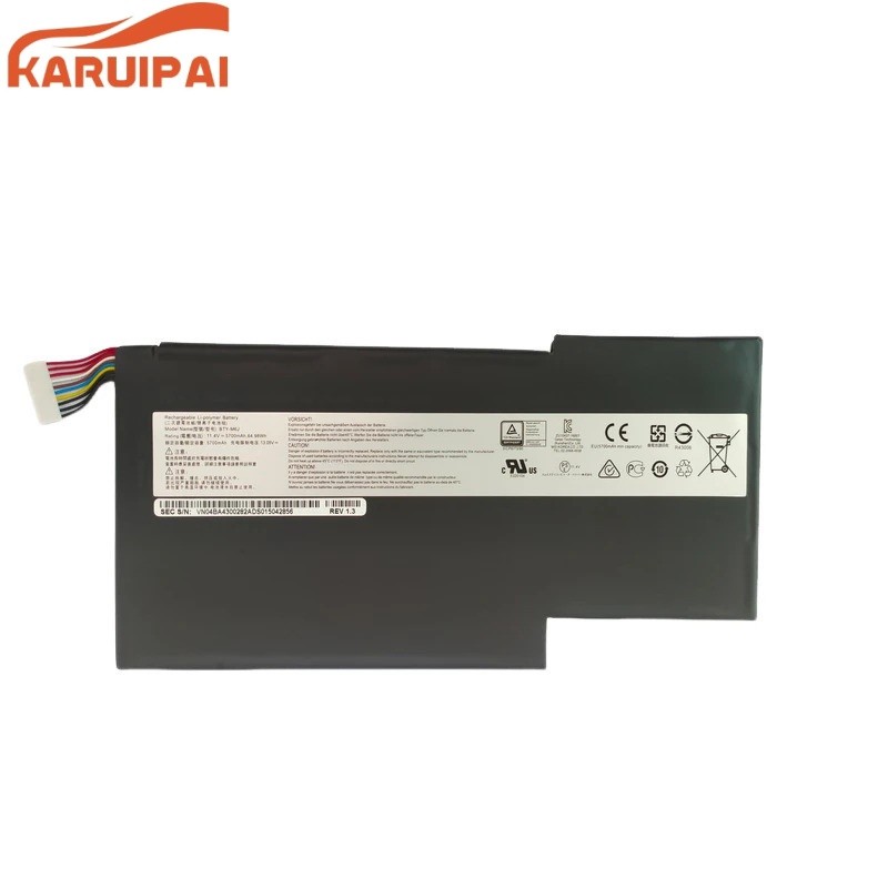 ✿แบตเตอรี่แล็ปท็อป BTY-M6J สำหรับ MSI GS63VR GS73VR 6rf-001us BP-16K1-31 9n793j200