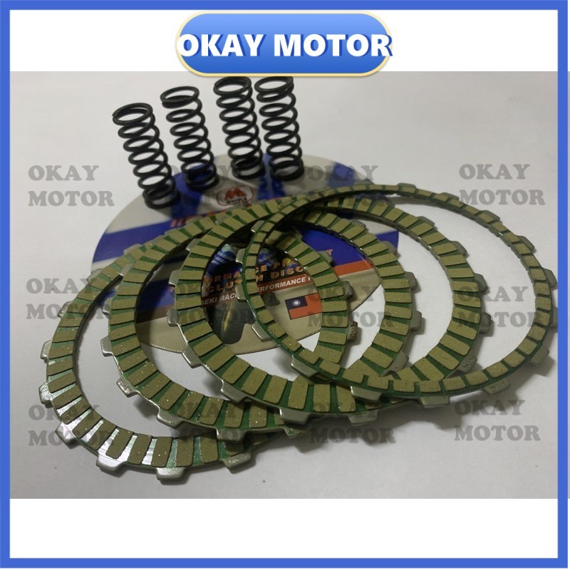 YAMAHA LC135 V1 V2 V3 V4 4SPEED M-SEKI RACING CLUTCH DISC RACING CLUTCH PLATE FREE RACING CLUTCH SPR