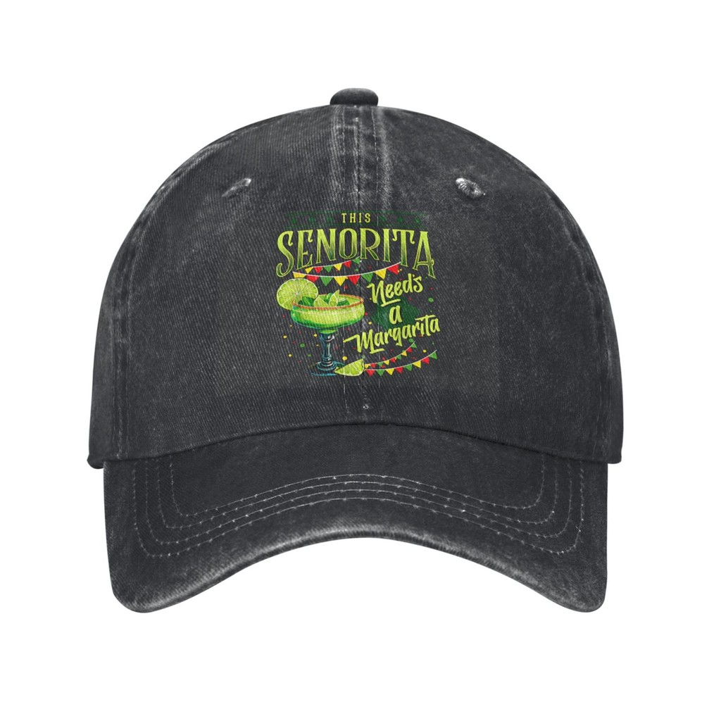 Fashion This Sinorita Needs A Margarita Baseball Cap