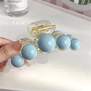 กิ๊บติดผมแฟชั่น Han Blue Pearl เดี่ยวสําหรับเครื่องประดับผมผู้หญิง