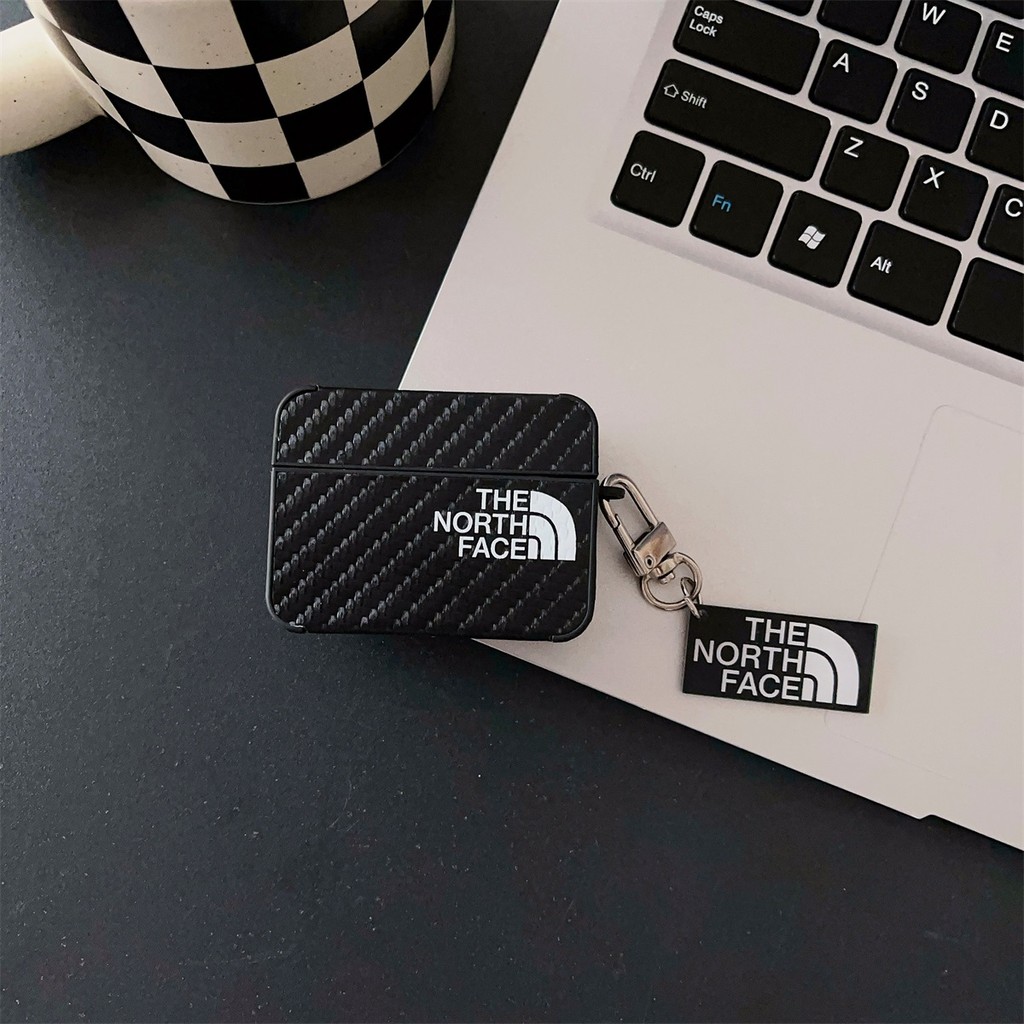 North คาร์บอนไฟเบอร์สแควร์ปกหนังปลอกเชลล์สําหรับ AIRPODS 4ANC PRO3 PRO 1/2/3 เคสป้องกัน - รูปที่ 4