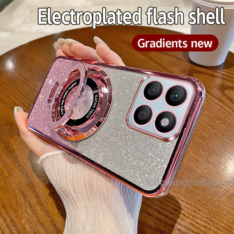 ปลอกสําหรับ Honor X7C 4G Honor X7C X7 C X9C 4G 5G 2024 Honor X7D X7d X9D X9d 4G 5G แหวนยึดเคสโทรศัพท