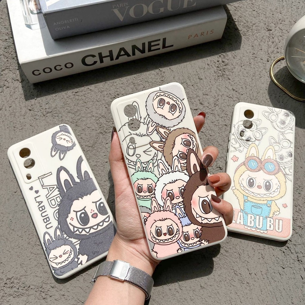 พิมพ์เลนส์ PROTECTOR CUTE DOLL case oppo f5 f9 a16 a16k a16e a57 2022 4g a17k a17 a78 a58 a73 5g a76