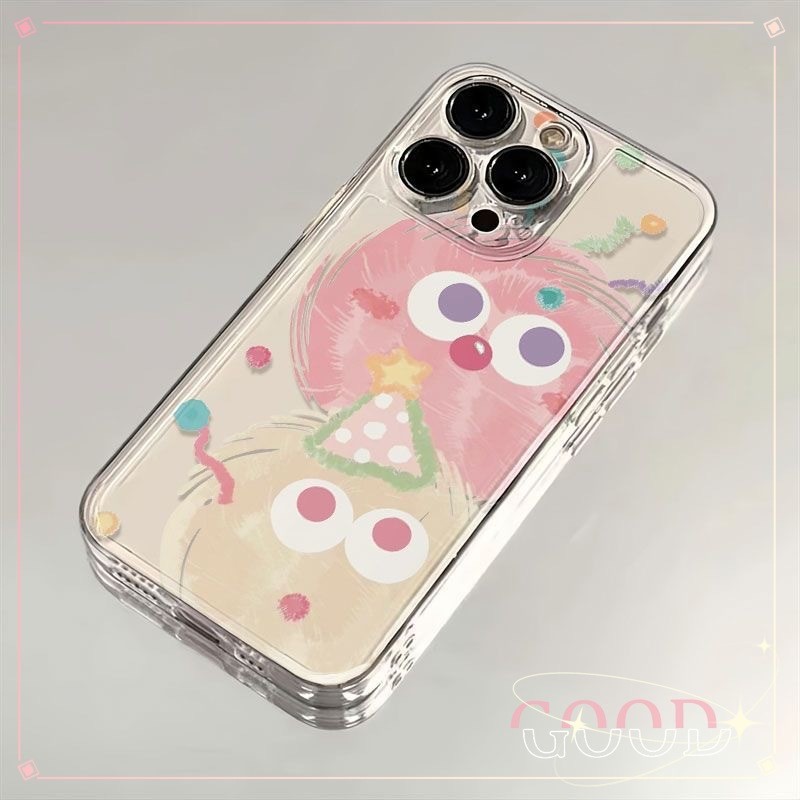 GOOD กรณีโทรศัพท์แอปเปิ้ล กันกระแทก วินนี่เดอะพูห์ หรูหรา for iPhone 11 X 12 13 14 15 plus 16 pro max 7p/8plus สี ปุย