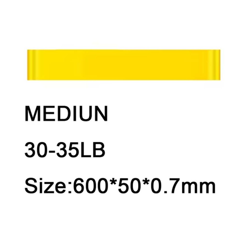 ยางยืด ยางยืดสําหรับออกกําลังกาย ยางยืดกีฬา 5สี5ระดับ เชือกออกกําลังกาย สร้างกล้ามเนื้อ กีฬา ส่งไว - รูปที่ 4
