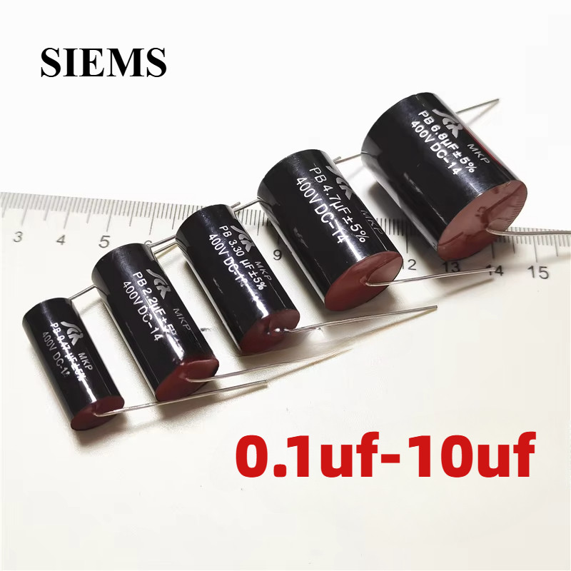 1 ชิ้น MKP Series Audiophile ความถี่-Divided Audio Capacitor 400V 0.1uF-10uF SCR Polypropylene Non-Polarity ลําโพงตัวเก็บประจุเสียง