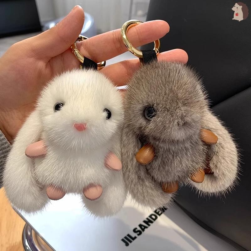 [IN] 💗ซีรีย์วันสตรี💗พวงกุญแจตุ๊กตากระต่ายน่ารัก พวงกุญแจตุ๊กตากระต่าย จี้ห้อยกระเป๋า ของขวัญคู่รัก ตกแต่งห้องทำงาน TH