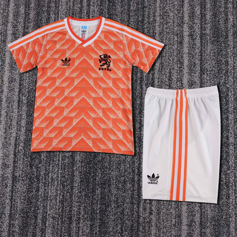 1998 เนเธอร์แลนด์เจอร์ซีย์เด็กกีฬากลางแจ้งชุดเสื้อฟุตบอล