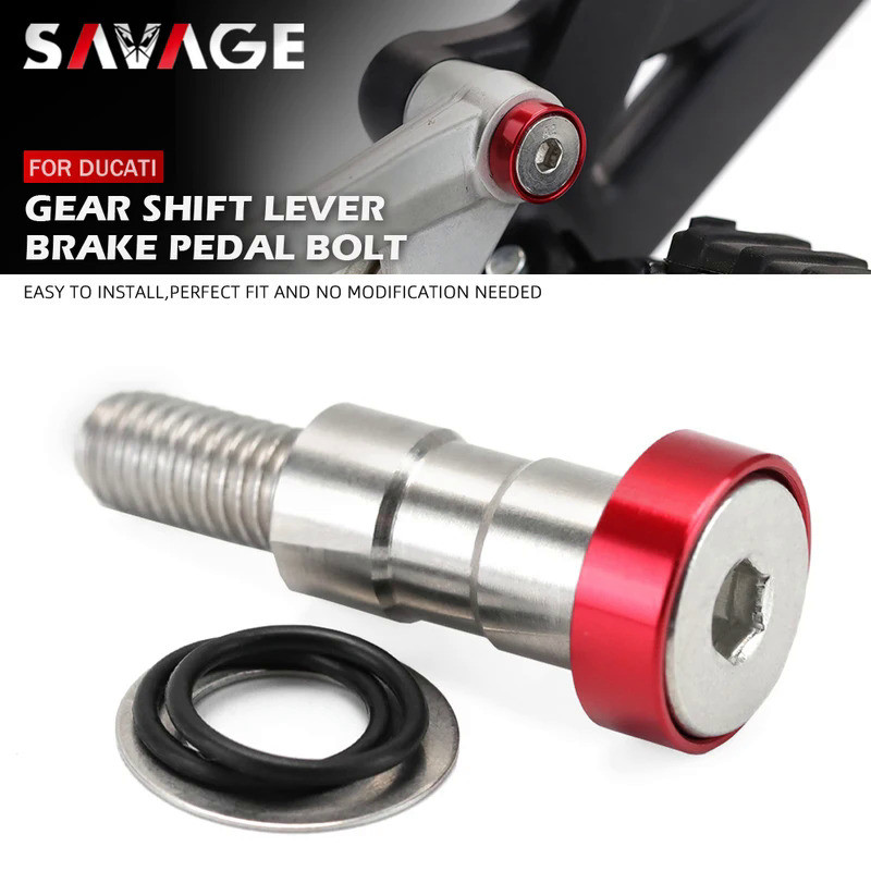 SV Gear Shift Lever Bolt For Ducati 1198 1098 848 EVO Brake Pedal Screw For Monster Streetfighter Hy