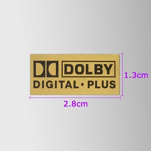 ♚-♚Dolby DTS เสียงโลโก้โลโก้สติกเกอร์พีวีซีเครื่องขยายเสียงเสียง HIFI, โลโก้รับรอง Dolby ราคา ถูกที่สุด ดีลบีเคเค แกลเลอรีภาพที่ 6